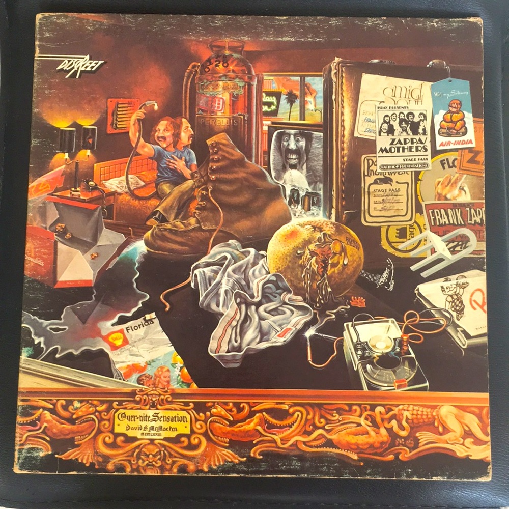 Frank Zappa The Mothers - Over-Nite Sensation - Discreet - DIS 31,628. MS 2149